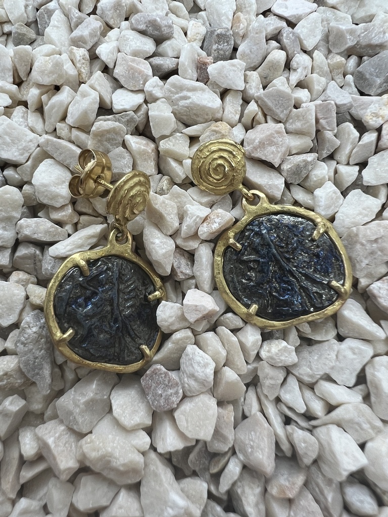 Pendientes de oro