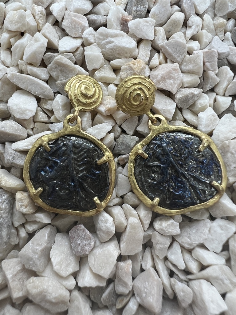 Pendientes de oro