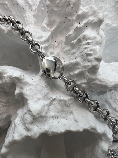 [17648-P] Pulsera de plata